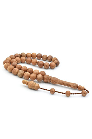 Usta İşi Sistemli Küre Kesim Çınar Ağacı Tesbih