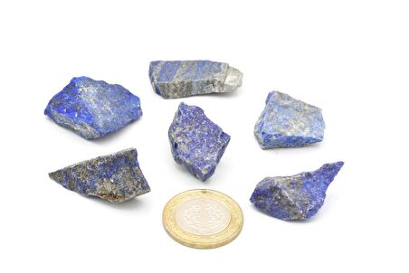 Hakiki Doğal Lapis Lazuli Taşı Kaya Parçası 1.Kalite