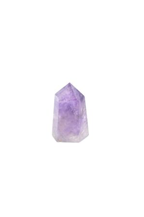 Hakiki Doğal Ametist Taşı Obelisk 54 Gram