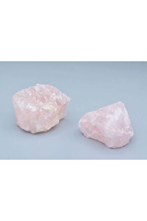Hakiki Doğal İri Boy Pembe Kuvars Taşı Kaya Parçası