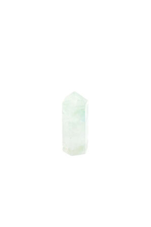 Hakiki Doğal Yeşil Florit Taşı Obelisk Doğal Taş 52 Gram