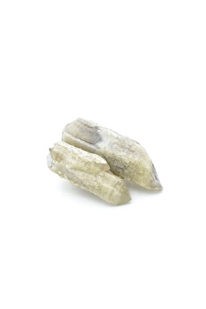 Hakiki Doğal Limon Kuvars Taşı Kaya Parçası 284 Gram