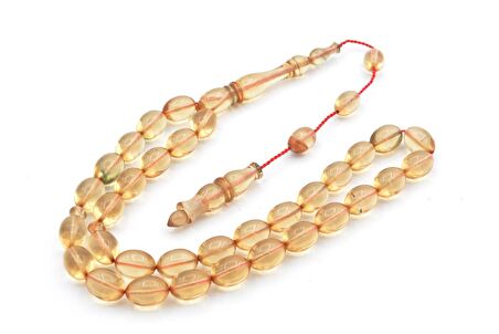 HAKİKİ USTA İŞİ OYMA İMAMELİ KOKULU SANDAL AĞACI TESBİH İRİ BOY 002