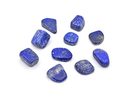 HAKİKİ TAMBURLU DOĞAL LAPİS LAZULİ KAYA PARÇASI 1.KALİTE