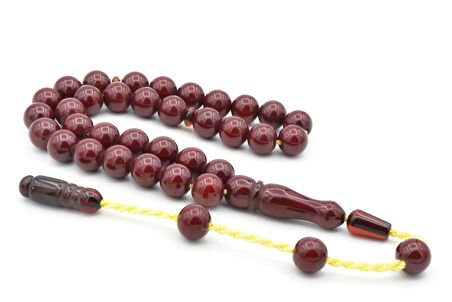 USTA İŞİ SİSTEMLİ KÜRE KESİM ÇUBUK MALZEME SIKMA KEHRİBAR TESBİH 092