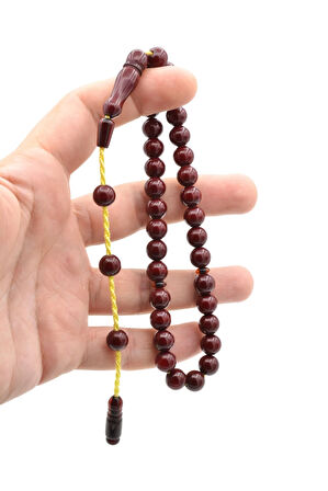 USTA İŞİ SİSTEMLİ KÜRE KESİM ÇUBUK MALZEME SIKMA KEHRİBAR TESBİH 092