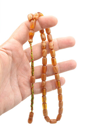 MAKROME SİSTEMLİ KAPSÜL KESİM ÇUBUK MALZEME SIKMA KEHRİBAR TESBİH 135