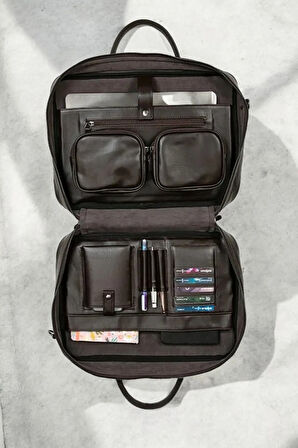 Unisex Lüx Macbook Organizer Laptop Evrak Çantası 15.6" & 16" İnç