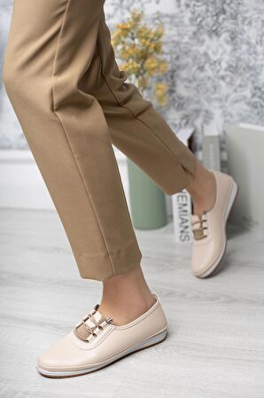 Gimer Ortopedik Pedli Krem Ayakkabı