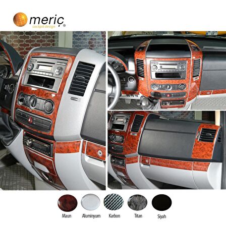 Meriç® Mercedes Sprinter Ön Torpido Kaplama 51 Parça 2006-2019