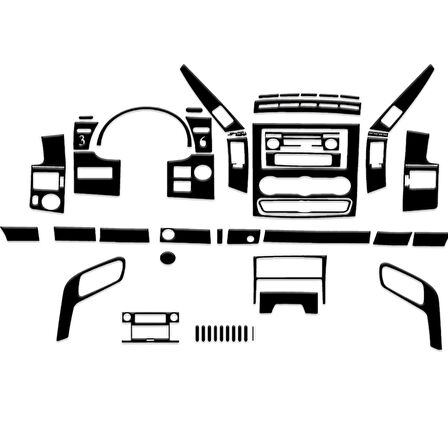 Meriç® Mercedes Sprinter Ön Torpido Kaplama 51 Parça 2006-2019