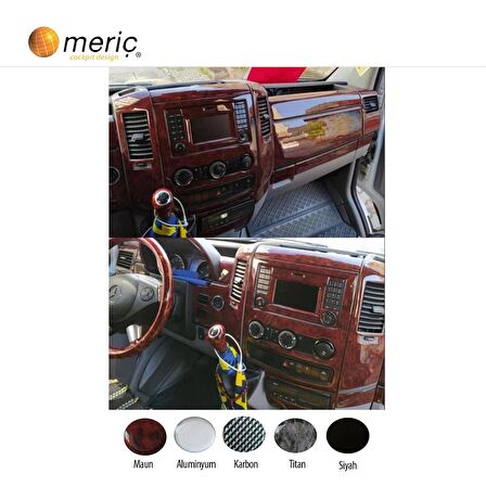Meriç® Mercedes Sprinter Ön Torpido Kaplama 61 Parça 2006-2019