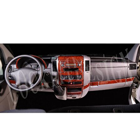 Meriç® Volkswagen Crafter Ön Torpido Kaplama 18 Parça 2006-2019