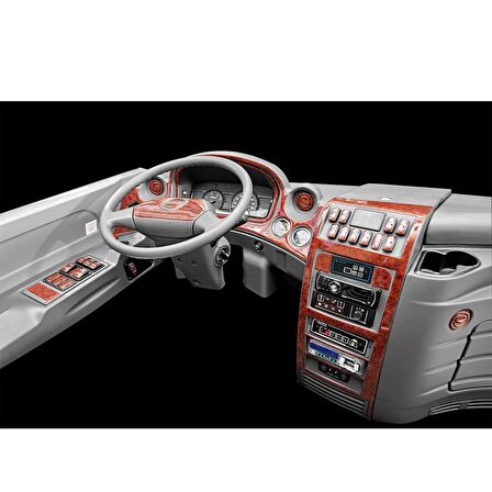Meriç® Isuzu Novo Lüx Ön Torpido Kaplama 41 Parça 2012-›