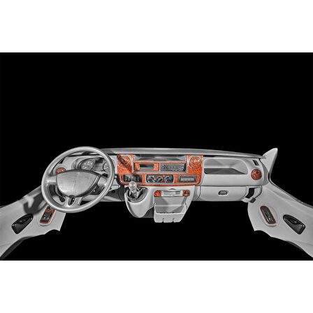 Meriç® Renault Master/Movano/Interstar Ön Torpido Kaplama 28 Parça 2004-2009