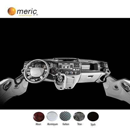 Meriç® Ford Transit Journey Ön Torpido Kaplama 23 Parça 2006-2010