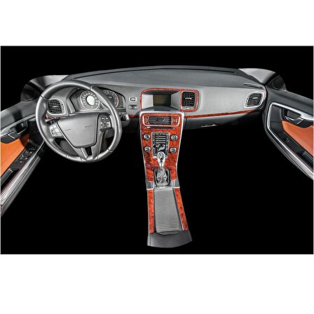 Meriç® Volvo S60 Ön Torpido Kaplama 12 Parça 2012-2016