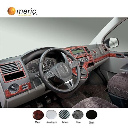 Meriç® VW Transporter T6 Ön Torpido Kaplama 37 Parça 2015-2019