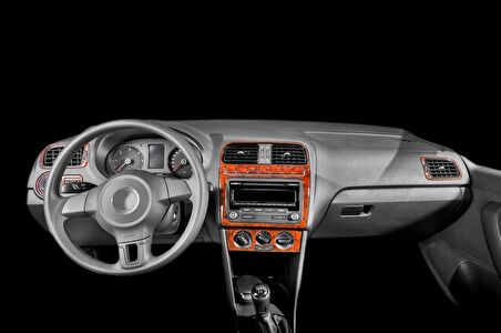 Meriç® Volkswagen Polo Ön Torpido Kaplama 19 Parça 2014-›