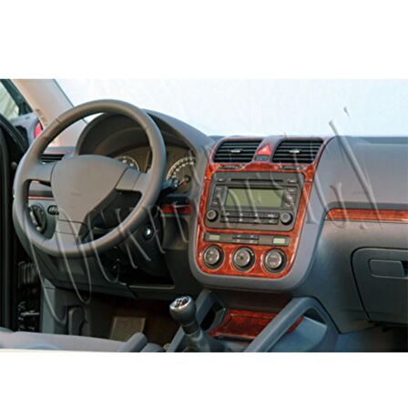 Meriç® VW Golf 5 Ön Torpido Kaplama Dijital Klima 16 Parça 2003-2008