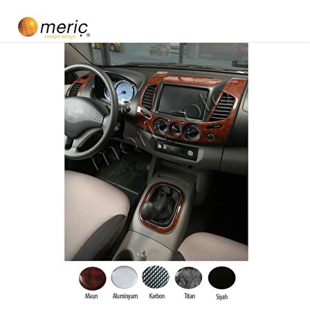 Meriç® Mitsubishi L200 4x2 Ön Torpido Kaplama 14 Parça 2007-2013
