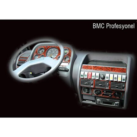 Meriç® Bmc Profesyonel Ön Torpido Kaplama 7 Parça 2007-›