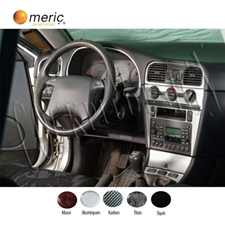 Meriç® Volvo S40 / V40 Alüminyum Kaplama 10 Parça 2000-2003