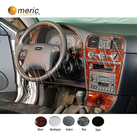 Meriç® Volvo S40 / V40 Alüminyum Kaplama 10 Parça 2000-2003