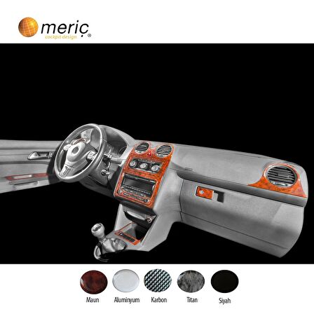 Meriç® Volkswagen Caddy Ön Torpido Kaplama 16 Parça 2010-2014