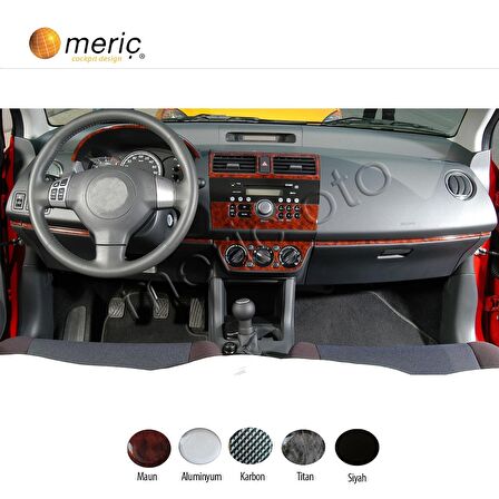 Meriç® Suzuki Swift Comfort Ön Torpido Kaplama 10 Parça 2005-2010