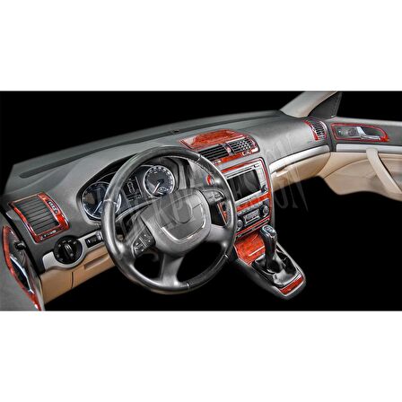 Meriç® Skoda Yeti Ön Torpido Kaplama 21 Parça 2010-›