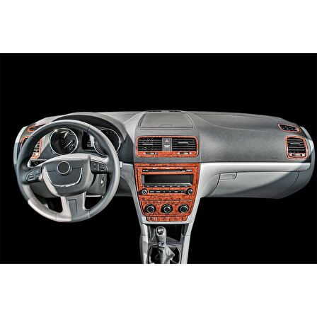 Meriç® Skoda Yeti Ön Torpido Kaplama 21 Parça 2010-›