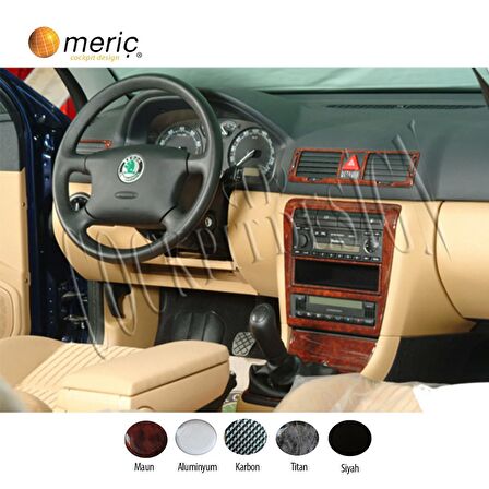 Meriç® Skoda Octavia Ön Torpido Kaplama 15 Parça 1998-2004