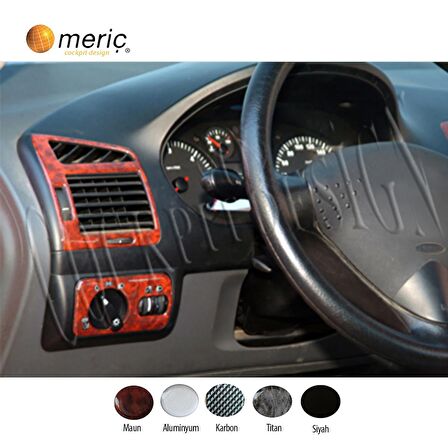 Meriç® Seat Ibiza Ön Torpido Kaplama 9 Parça 1999-2002