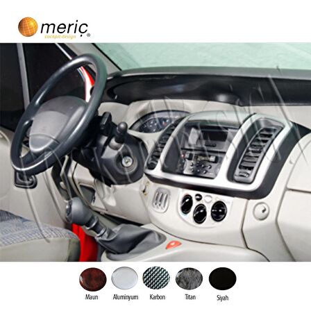 Meriç® Renault Trafic Ön Torpido Kaplama 19 Parça 2016-›