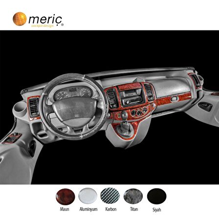 Meriç® Renault Trafic Ön Torpido Kaplama 19 Parça 2016-›