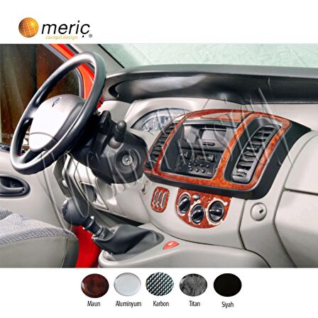 Meriç® Renault Trafic Ön Torpido Kaplama 19 Parça 2016-›