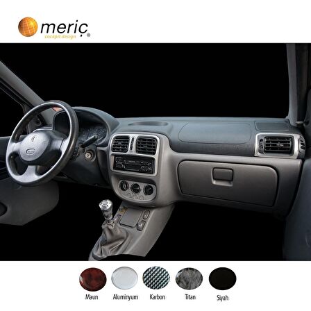 Meriç® Renault Clio Ön Torpido Kaplama 18 Parça 1998-2001