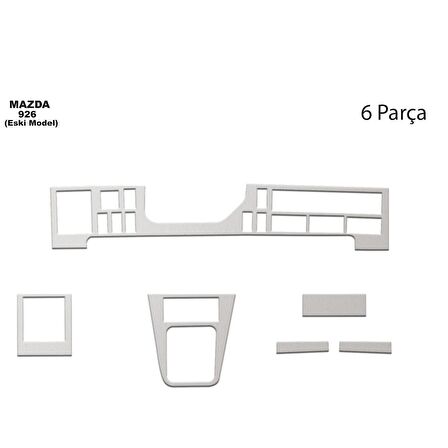 Meriç® Mazda 926 Ön Torpido Kaplama 6 Parça 1994-1999