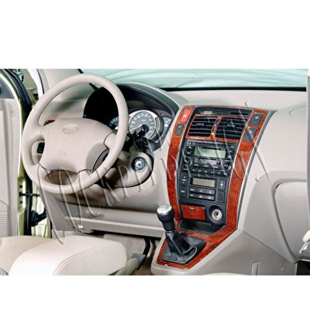 Meriç® Hyundai Tucson Ön Torpido Kaplama 9 Parça 2004-2010