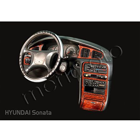 Meriç® Hyundai Sonata Ön Torpido Kaplama 18 Parça 1993-1996