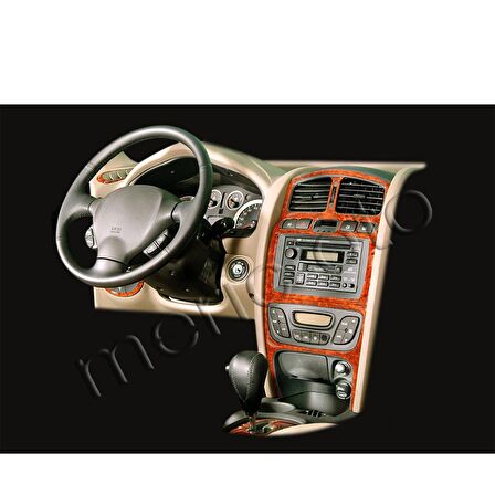 Meriç® Hyundai Santa Fe Ön Torpido Kaplama 9 Parça 2002-2006