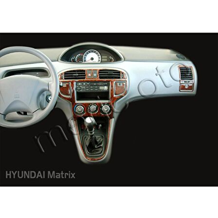 Meriç® Hyundai Matrix Ön Torpido Kaplama 13 Parça 2006-2012