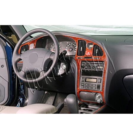 Meriç® Hyundai Elantra Ön Torpido Kaplama 10 Parça 2004-2007