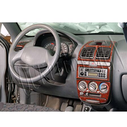 Meriç® Hyundai Accent Ön Torpido Kaplama 14 Parça 2001-2005