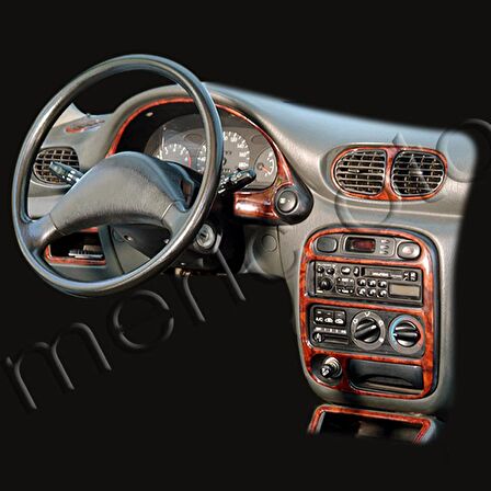 Meriç® Hyundai Accent Ön Torpido Kaplama 9 Parça 1994-2000