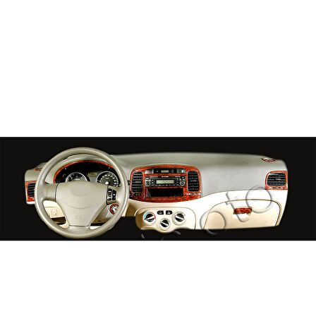 Meriç® Hyundai Accent Era Ön Torpido Kaplama 21 Parça 2006-2010