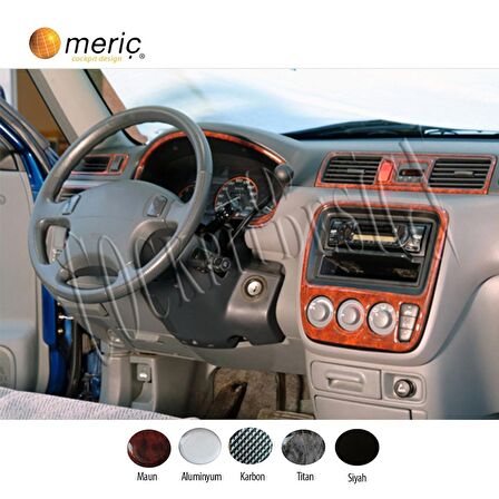 Meriç® Honda CR-V 4x4 Ön Torpido Kaplama 9 Parça 1997-2002