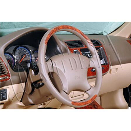 Meriç® Honda Civic Ön Torpido Kaplama 10 Parça 2001-2006