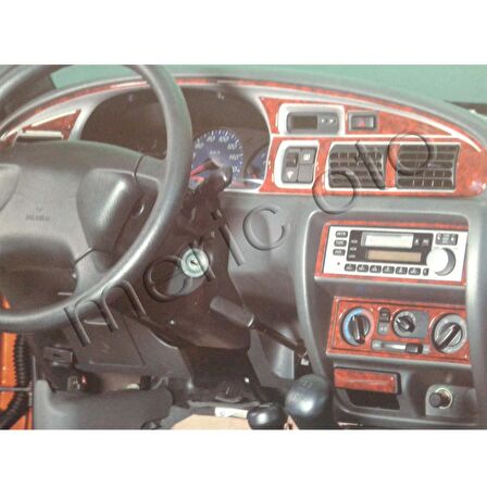 Meriç® Ford Ranger Ön Torpido Kaplama 12 Parça 1999-2006